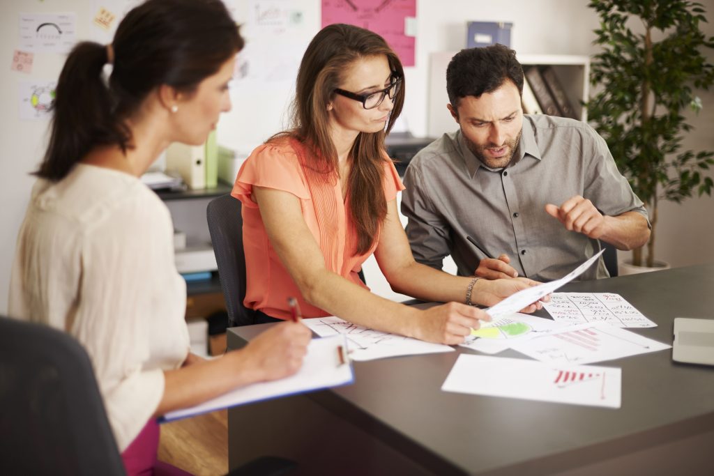 business team working big project (2)